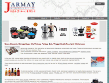 Tablet Screenshot of jarmay.com.sg
